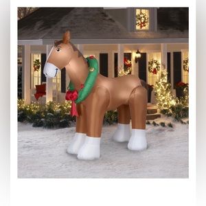 COPY - Brand New Holiday Time 9 Foot Clydesdale.
